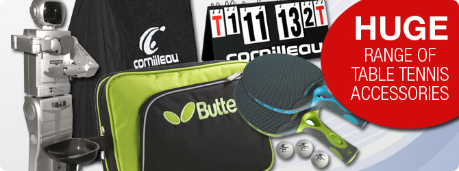 Huge Range of Table Tennis Accessories!