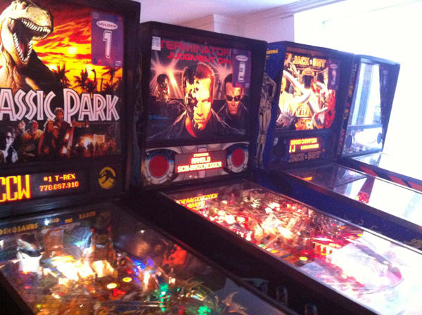 London Pinball Championships 2015 - Some Golden Era Machines