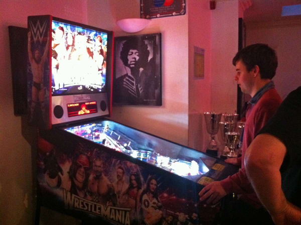 London Pinball Championships 2015 - Highscore Competition on Wrestle Mania