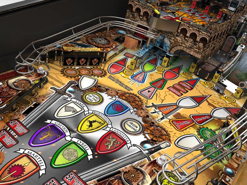 Stern Game of Thrones Pinball Machine Missions