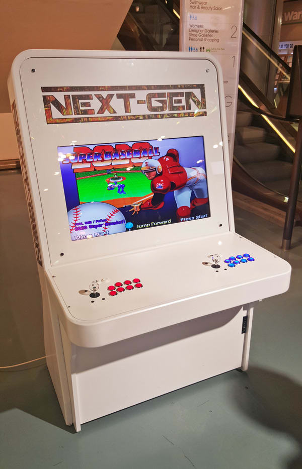 Arcade Pro Next-Gen Arcade Machine in Selfridges London