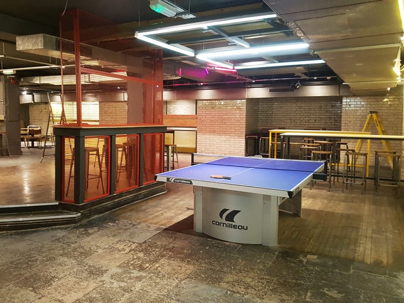 Kongs Cardiff - Table Tennis Table
