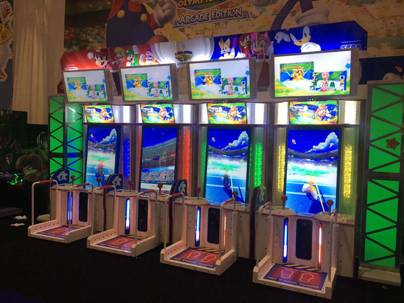Mario and Sonic at the Olympic Games Arcade Machine