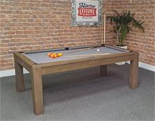 Signature Chester Silver Mist Pool Dining Table: 7ft - Warehouse Clearance
