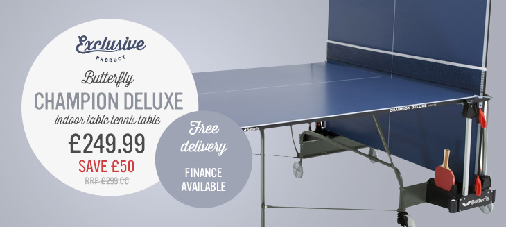 Butterfly Champion Table Tennis Table from only &pound;299.97