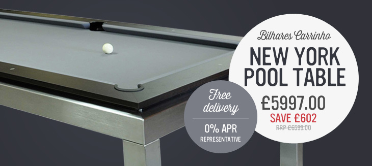 New York Pool Table only &pound;5997 with Free Accessories & Delivery