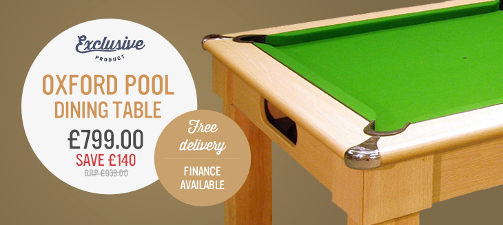 Oxford Pool Dining Table only &pound;799.00