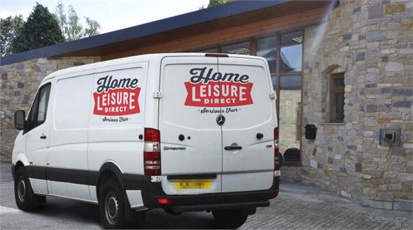Home Leisure Direct Delivery Van
