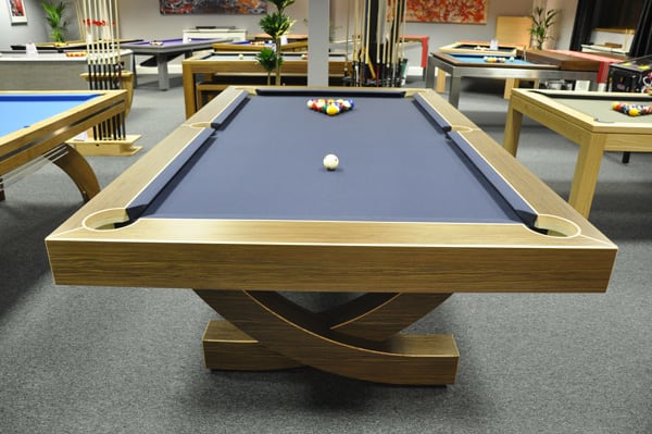 Designer Billiards Arc Pool Table - End