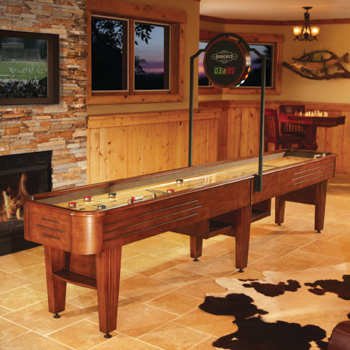 Brunswick Andover Shuffleboard Chestnut Home Leisure Direct