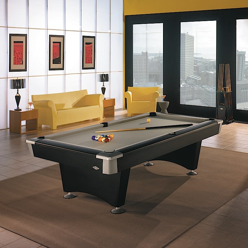 Brunswick Black Wolf Pool Table - Room Shot