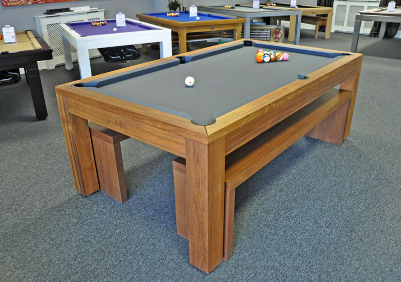 Billiards Montfort Lewis Teak Showroom