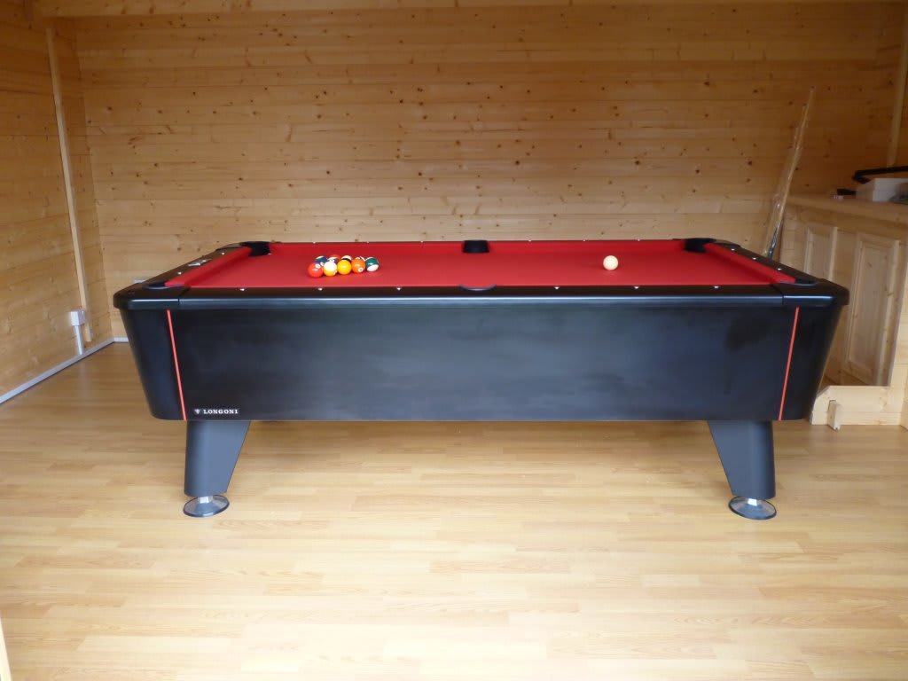 Longoni King Pool Table 8ft Longoni Concorde Free Installation!
