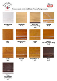Billards Plaisance Wood Samples Card Prestige - 200px