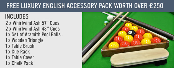 Free Luxury English Pool Accessory Pack