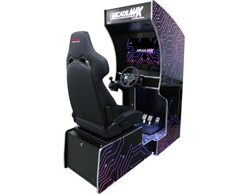 ArcadeMAX Hyperion Sit-Down Driving Internet Enabled Arcade Machine