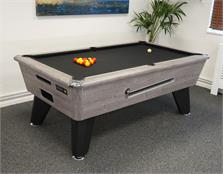 Signature Champion Premium Edition Pool Table - 6ft, 7ft: Grey Oak Finish