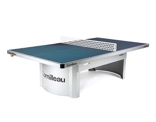 Cornilleau 510M Campus Outdoor Static Table Tennis Table: Blue