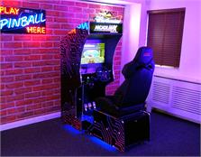 ArcadeMAX Hyperion Sit-Down Driving Arcade Machine