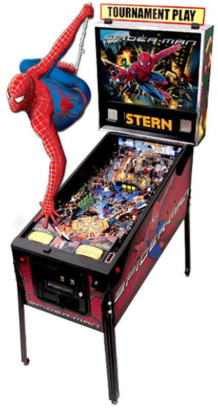 Spider-Man Pinball Machine