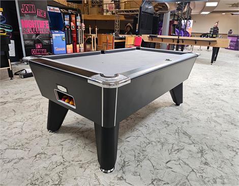 Signature Tournament Pool Table - 7ft, Black Finish: Warehouse Clearance
