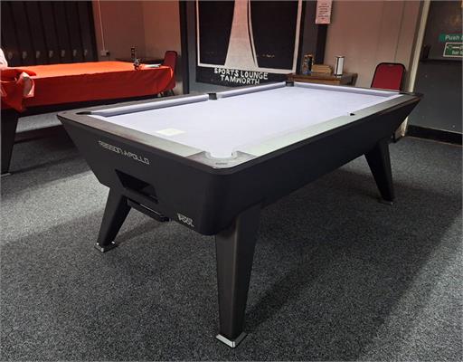 Rasson Apollo Pool Table: Black Edition, 7ft: Warehouse Clearance