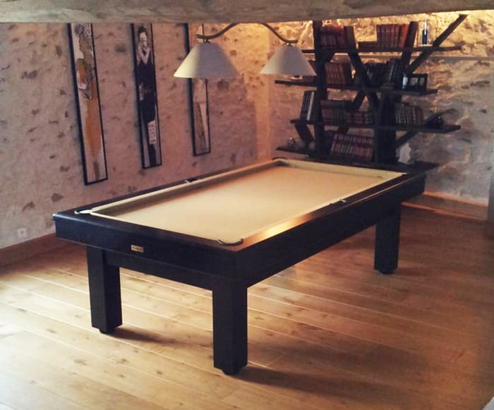 Keops Pool Table - Black