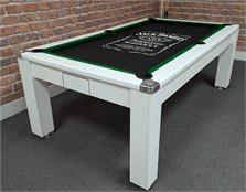 Fusion Pool Table: White - Warehouse Clearance
