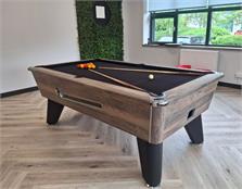 Signature Champion Premium Edition Pool Table - 6ft, 7ft: Rustic Oak Finish