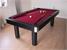 Longoni Fire Pool Table with Red Cloth
