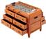 Bonzini 12 Grand Tiroirs Table Football Table - Drawers Open