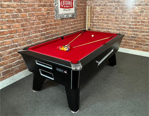 Signature Champion Premium Edition Pool Table: Black, 7ft - Warehouse Clearance