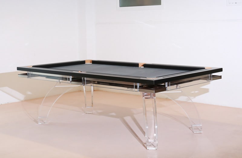Etrusco P40 Full Plexiglass Pool Table