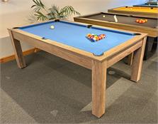 Signature Newman Multigame Pool Table in Grey Oak: Warehouse Clearance