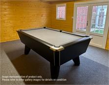 Supreme Winner Pool Table: Black - 7ft: Warehouse Clearance