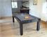 Billiards Montfort Lewis Pool Dining Table - Customer Installation in Black with Grey Cloth