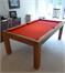 Billiards Montfort Lewis Pool Table - Customer Installation in Solid Teak