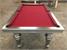 Billiards Montfort Ile de France Pool Table in Silver - Front