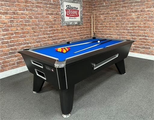 Signature Champion Premium Edition Pool Table: Black - Warehouse Clearance