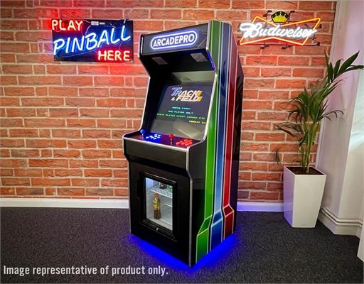 ArcadePro Saturn 2 Arcade Machine with Mini Fridge: Warehouse Clearance
