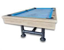 Signature Marshall Silver Mist Pool Dining Table - Warehouse Clearance