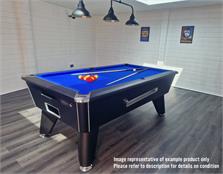 Signature Champion Premium Edition Pool Table: Black, 7ft - Warehouse Clearance