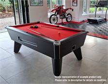 Signature Champion Premium Edition Pool Table: Black, 7ft - Warehouse Clearance