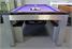 Billiards Montfort Lewis Stainless Steel with Ball Return Open