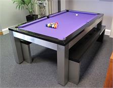 Billards Montfort Lewis Inox Stainless Steel Pool Table