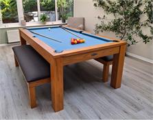 Signature Chester Oak Pool Dining Table: 6ft, 7ft
