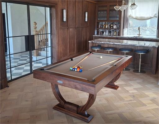 Signature Huntsman Walnut Pool Dining Table: 6ft, 7ft