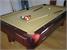 Longoni Elite Pool Table - in Mahogany with Camel Cloth