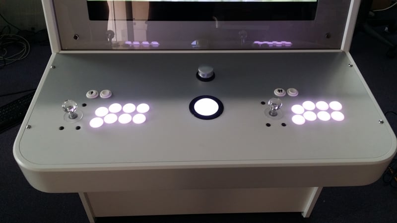Nu Gen Arcade Machine - Glowing Buttons
