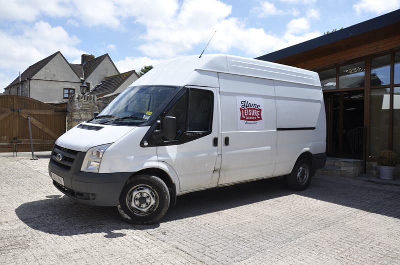 Home Leisure Direct Delivery Van